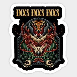 INXS INXS INXS BAND Sticker